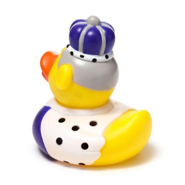 ברווז גומי מלך King Duck מתנה מקורית לאמבטיה ולמשרד