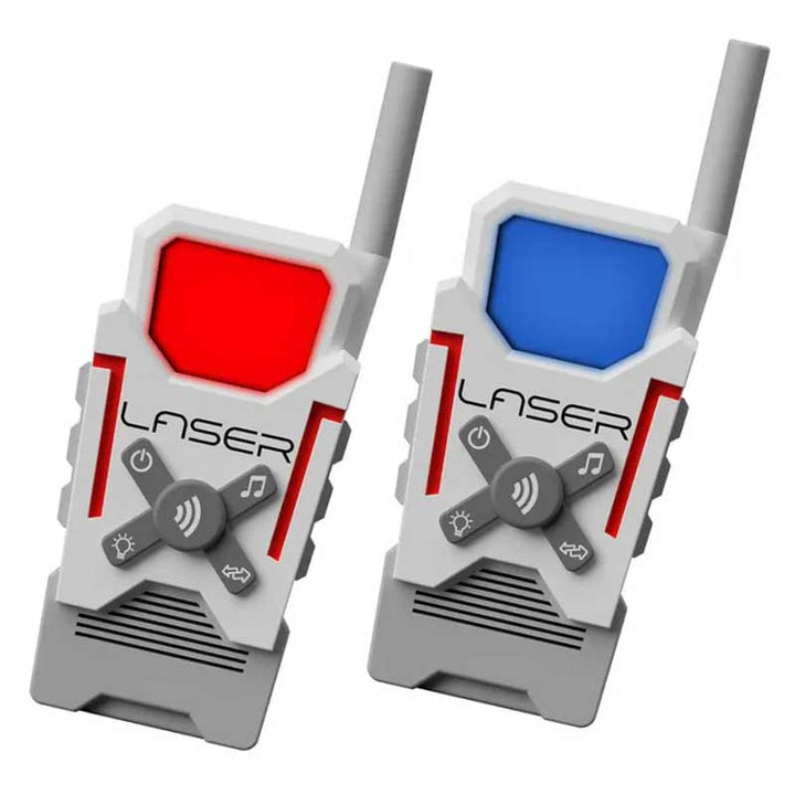 זוג מכשירי ווקי טוקי Laser X לילדים טווח 500 מטר