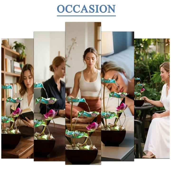 מפל מים שולחני בחיבור USB