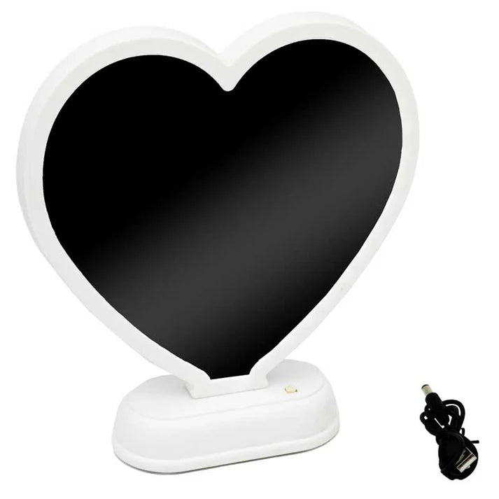 מראת קסם לב אינסוף עם תמונה נסתרת