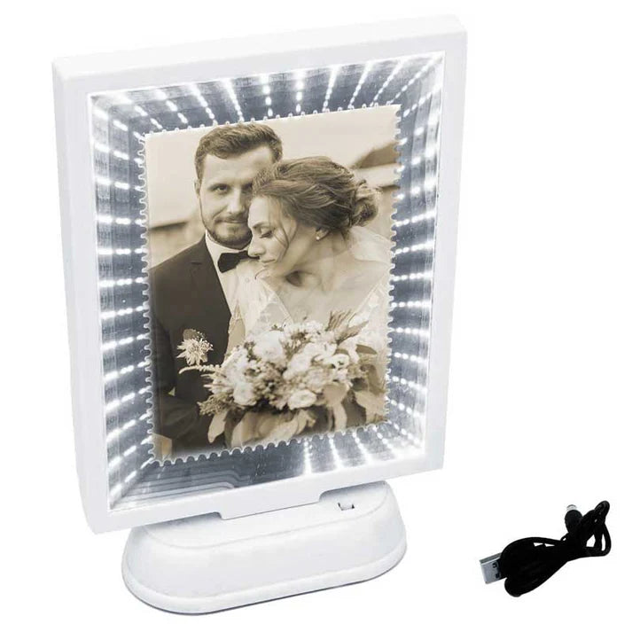 מראת קסם מלבנית עם אפקט אינסוף