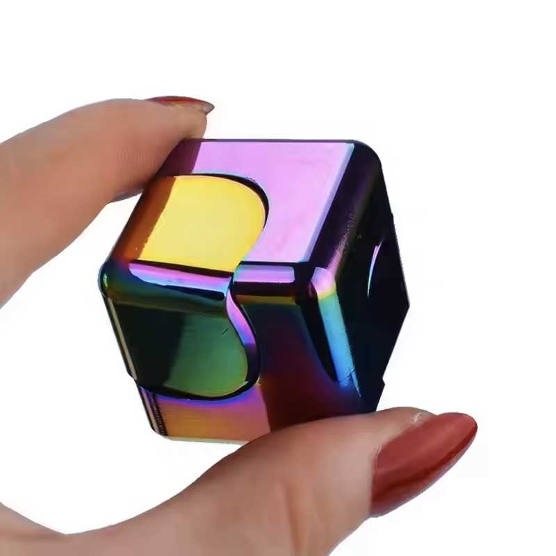 קוביית ספינר מתכת