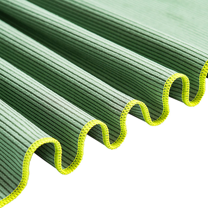 מגבת מיקרופייבר למתאמנים במרקם מחורץ כולל נרתיק נשיאה