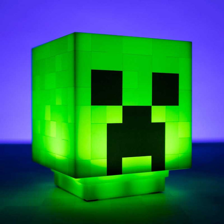 מנורת לילה קריפר מיינקראפט Minecraft CREEPER