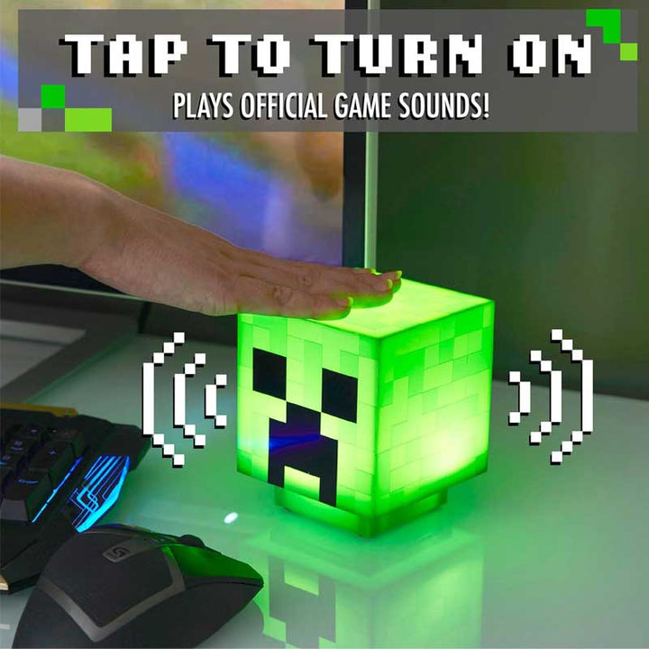 מנורת לילה קריפר מיינקראפט Minecraft CREEPER