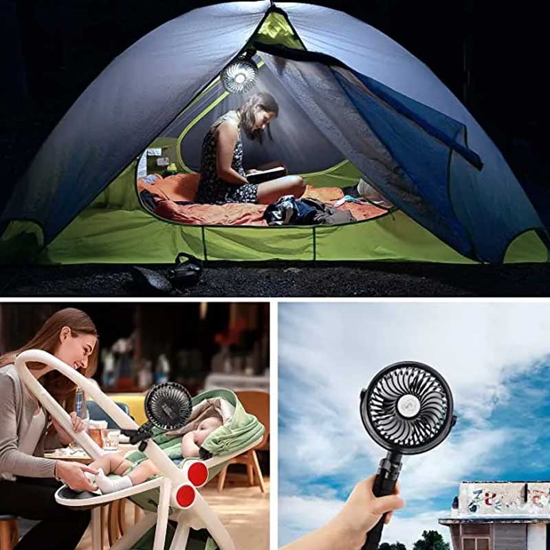 מאוורר נטען לקמפינג