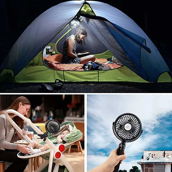 מאוורר נטען לקמפינג