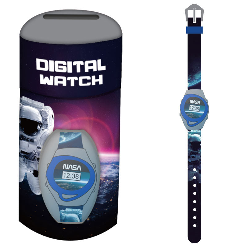 שעון יד דיגיטלי לילדים בעיצוב NASA
