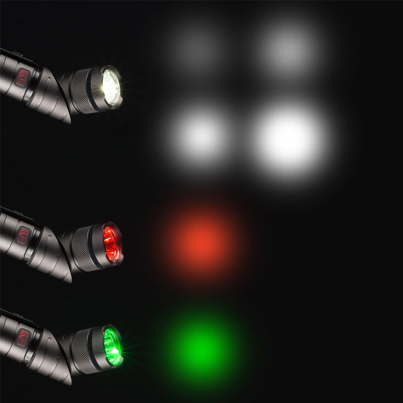 פנס עם מצבי תאורה מתחלפים