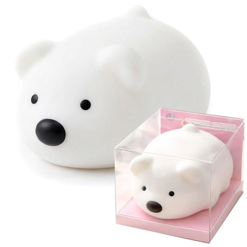 בובת נידו ענקית כלב לבן Softion Premium למעיכה ומתיחה