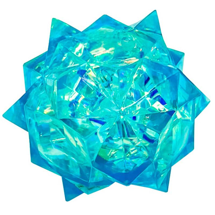 כוכב פוליגונלי נצנצים למעיכה - פידג'ט מעוצב ומנצנץ