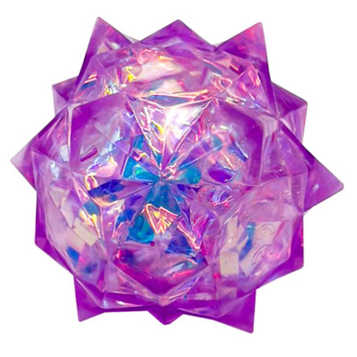 כוכב פוליגונלי נצנצים למעיכה - פידג'ט מעוצב ומנצנץ