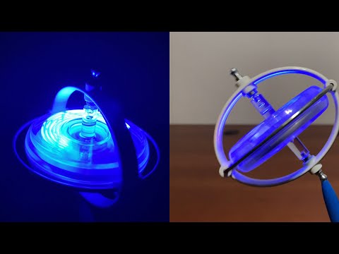 גירוסקופ עם תאורה UFO