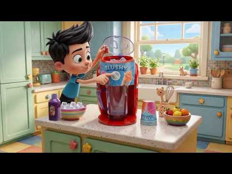 מכונת ברד ביתית סלושי לילדים LET'S SLUSHY