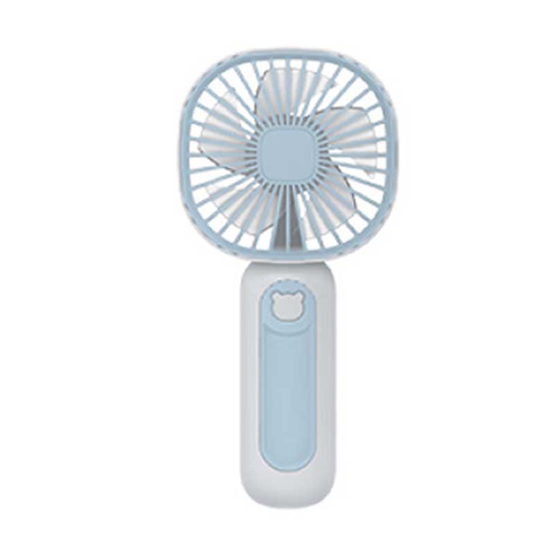 מאוורר נייד נטען עם מעמד שולחני ותושבת לסמארטפון