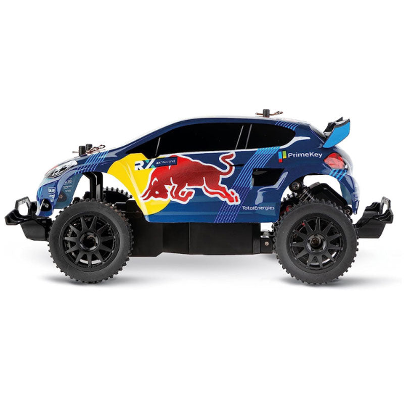 מכונית על שלט 25 קמ"ש רד בול CARRERA PEUGOT WRX RALLYCROSS 208