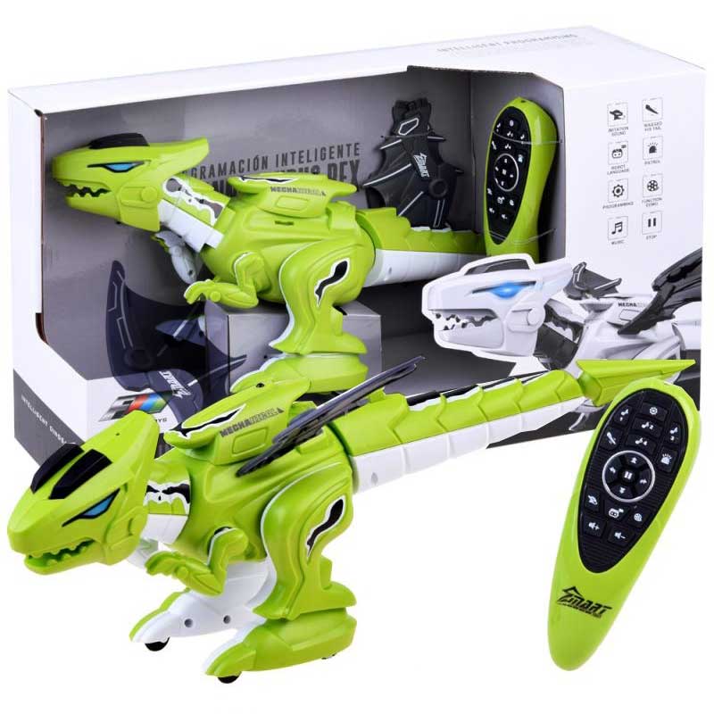 רובוט דינוזאור על שלט REXROBOT