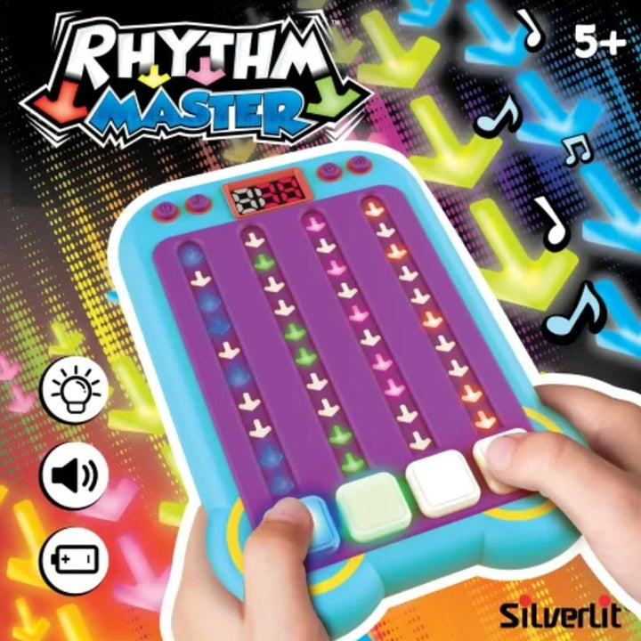 Silverlit Rhythm Master משחק זריזות אצבעות אלקטרוני