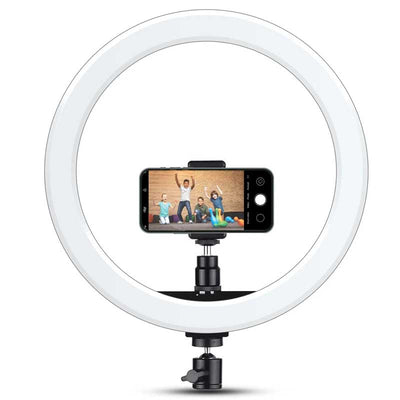 רינג תאורה 36 ס"מ עם חצובה RL36