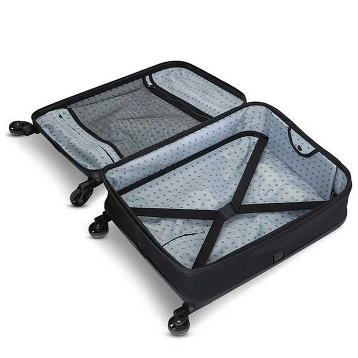 מזוודת טרולי מתקפלת Rollink FLEX LIGHT – שחורה