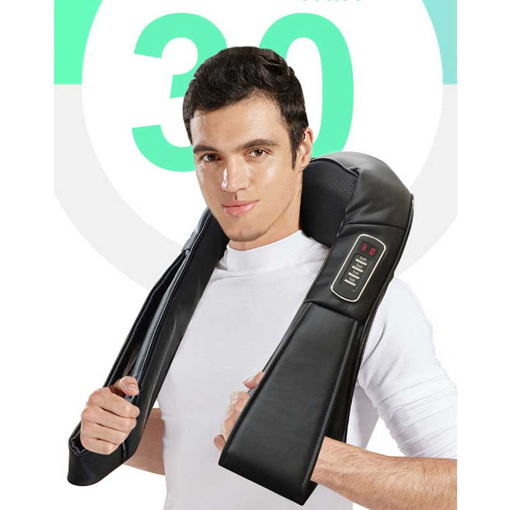 חגורת עיסוי נטענת עם טיימר של 30 דקות