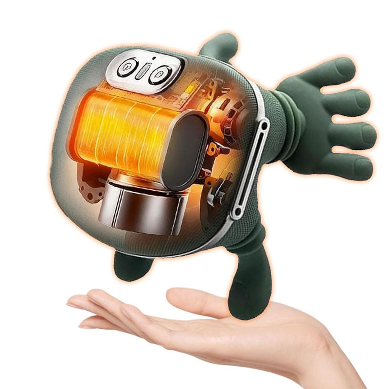 מכשיר עיסוי שיאצו 4D לצוואר ולעורף בעיצוב כפות ידיים