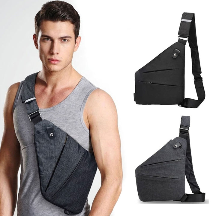 תיק צד אופנתי מוגן גניבות