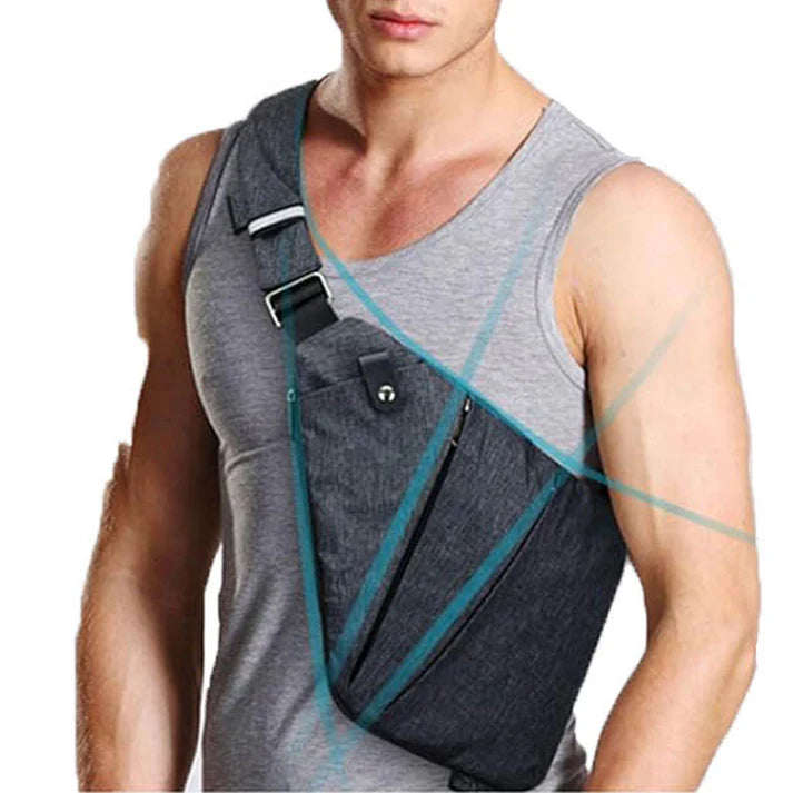 תיק צד אופנתי מוגן גניבות