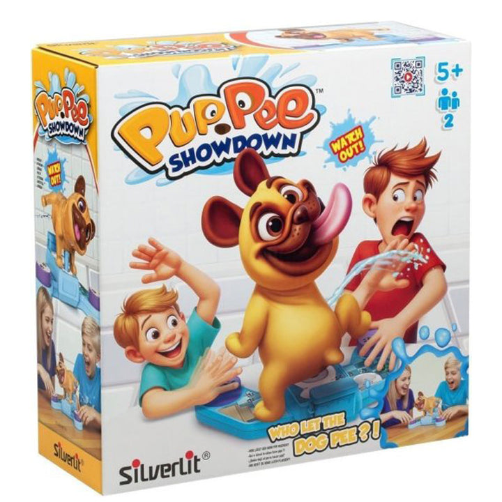 משחק זריזות כלבלב משפריץ מים Silverlit