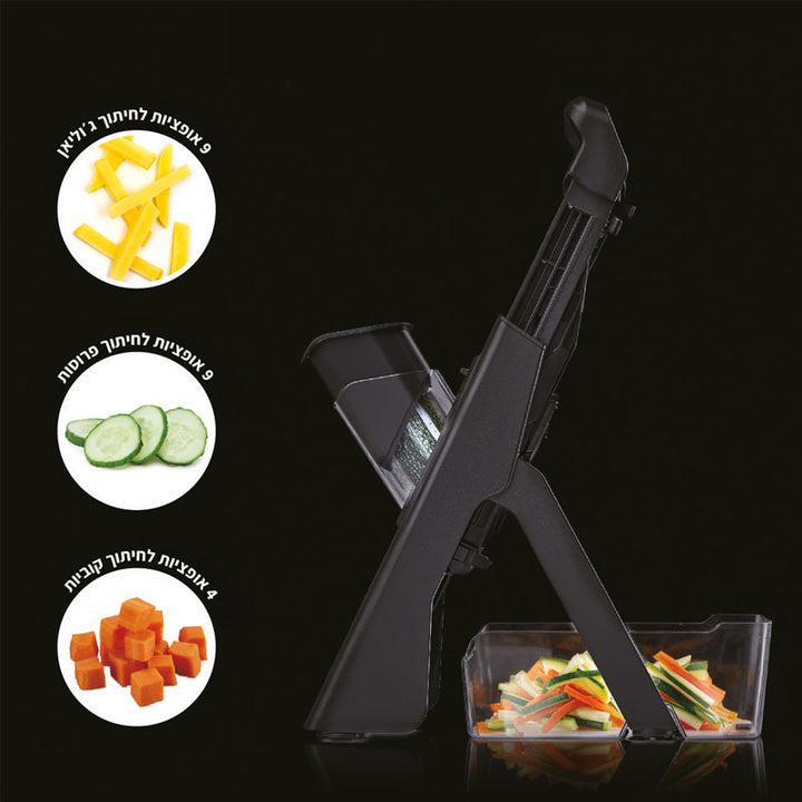 סלייס פרו מכשיר פריסה ומנדולינה מקצועי למטבח