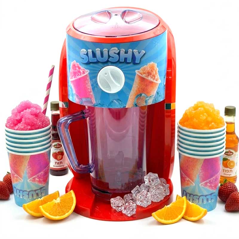 מכונת ברד ביתית סלושי לילדים LET'S SLUSHY