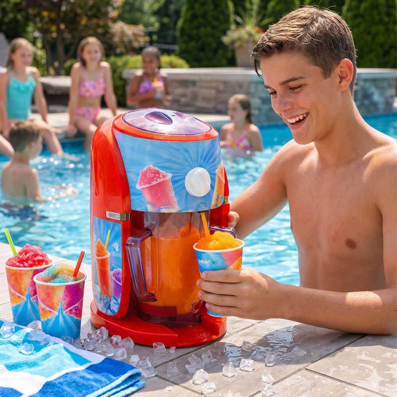 מכונת ברד ביתית סלושי לילדים LET'S SLUSHY