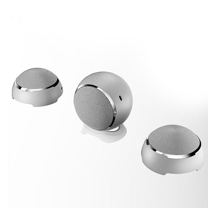 רמקול כדור מגנטי מתפצל 2X5W בעיצוב יוקרתי - חווית סאונד TWS