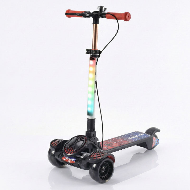 קורקינט ספיידר לילדים צבע אדום