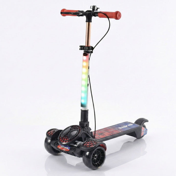 קורקינט ספיידר לילדים צבע אדום