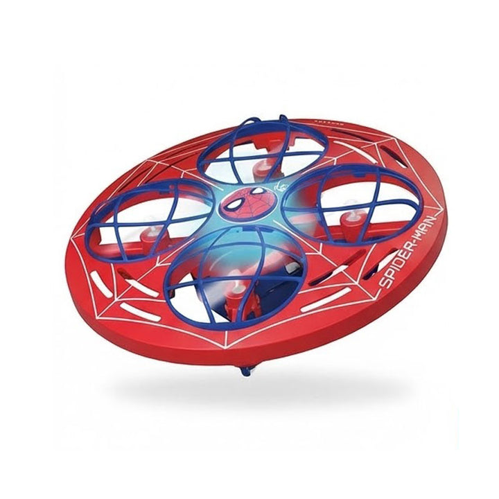 רחפן לילדים בעיצוב ספיידרמן עם שלט רחוק ותאורת לד