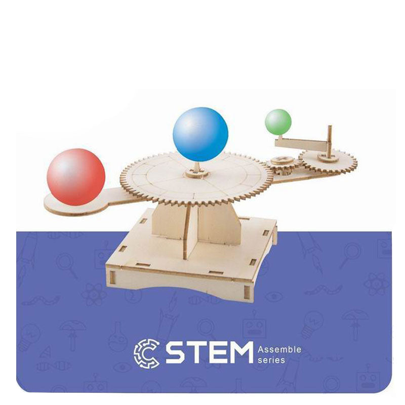 מודל פלנטריום מערכת השמש להרכבה עצמית - ערכת מדע STEM