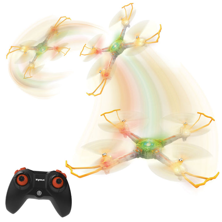 רחפן חכם SYMA X33: טיסה יציבה, ריחוף אוטומטי ופעלולי 360 מעלות