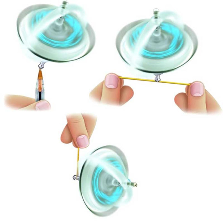 גירוסקופ עם תאורה UFO