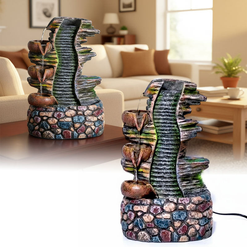 מפל מים שולחני דמו אבנים