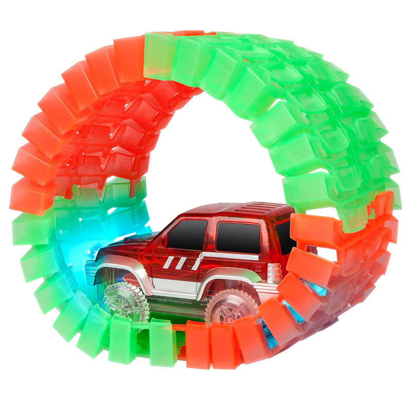 מסלול מכוניות חוליות - 220 חלקים