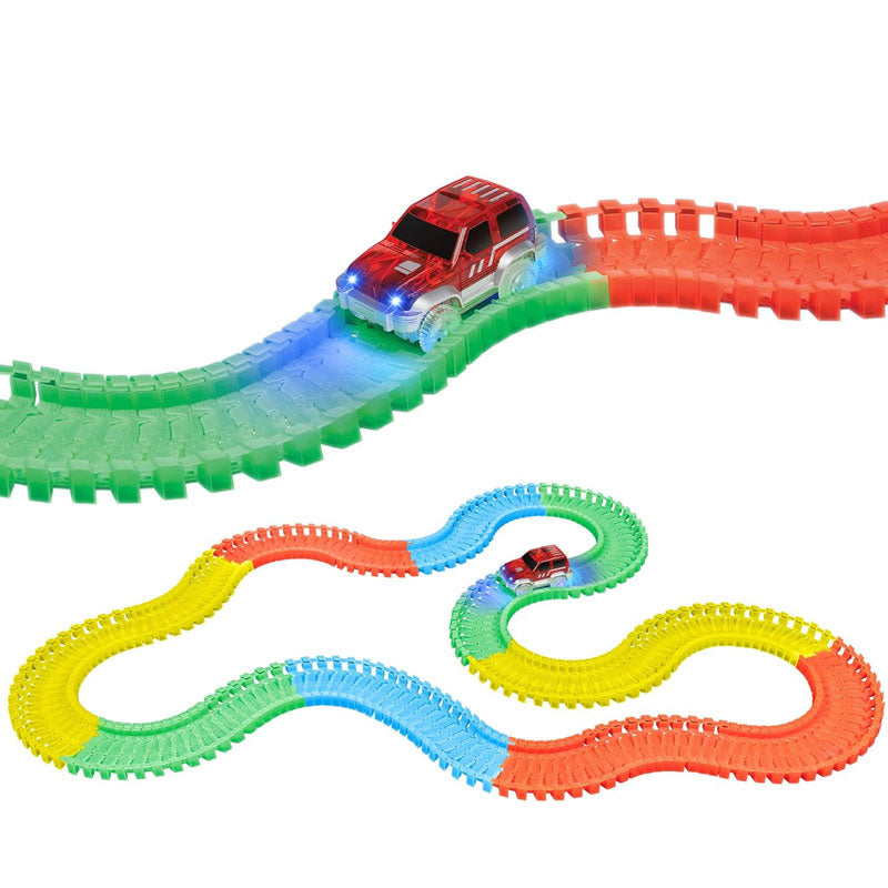 מסלול מכוניות חוליות - 220 חלקים