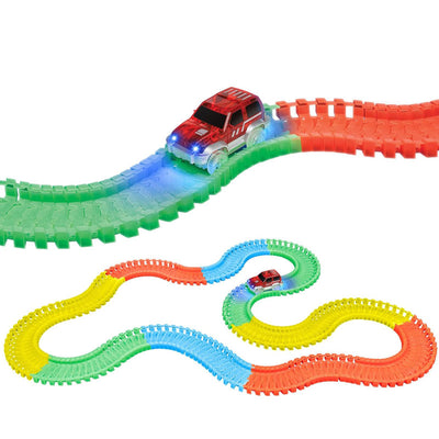 מסלול מכוניות חוליות - 220 חלקים