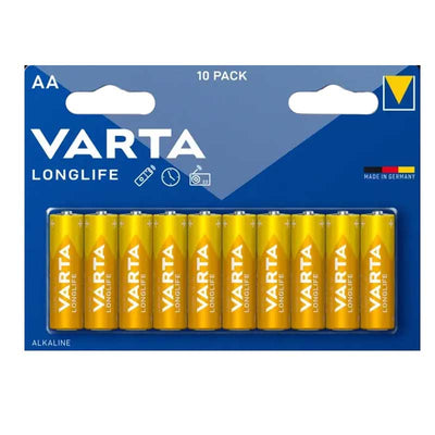 מארז 10 סוללות AA VARTA