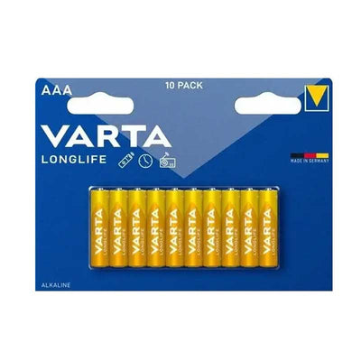 מארז 10 סוללות AAA VARTA