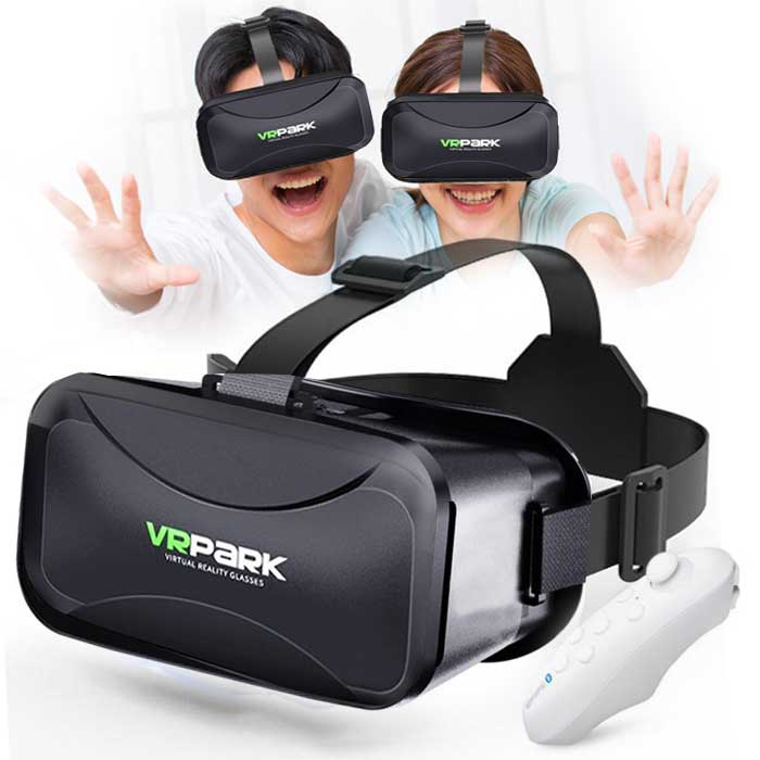 משקפי VR - משקפי מציאות מדומה עם שלט
