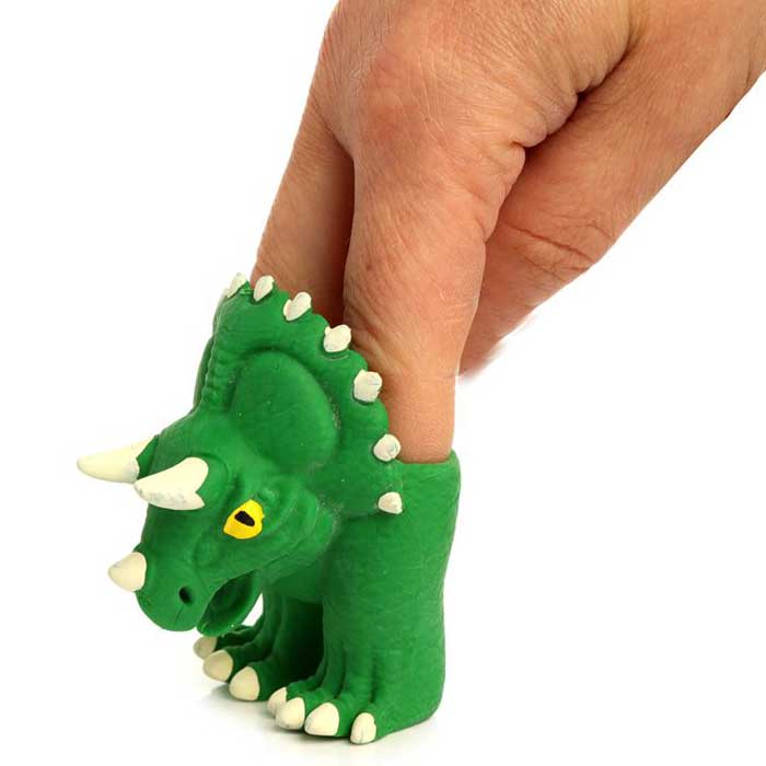 בובות דינוזאור לאצבעות