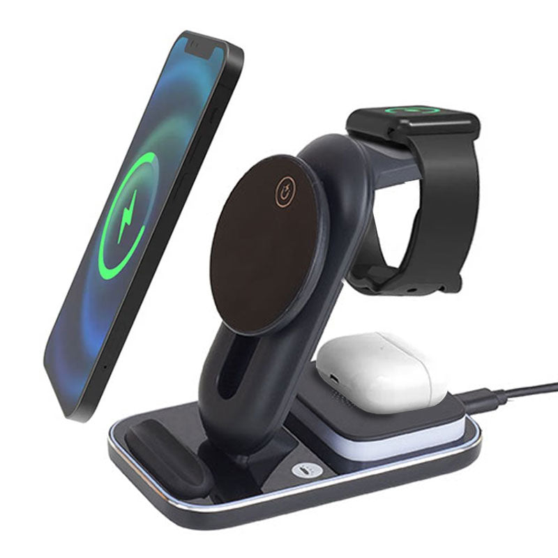 עמדת טעינה משולבת 3 ב-1