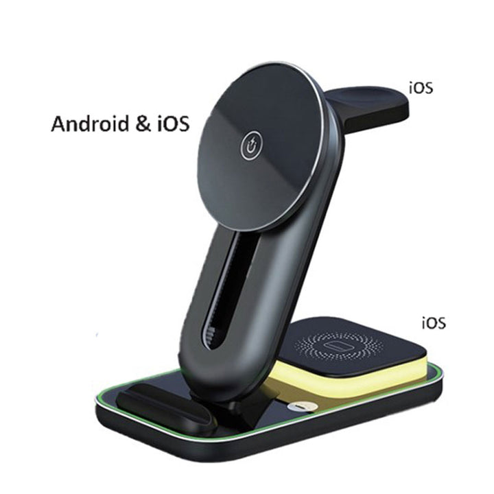 עמדת טעינה משולבת 3 ב-1