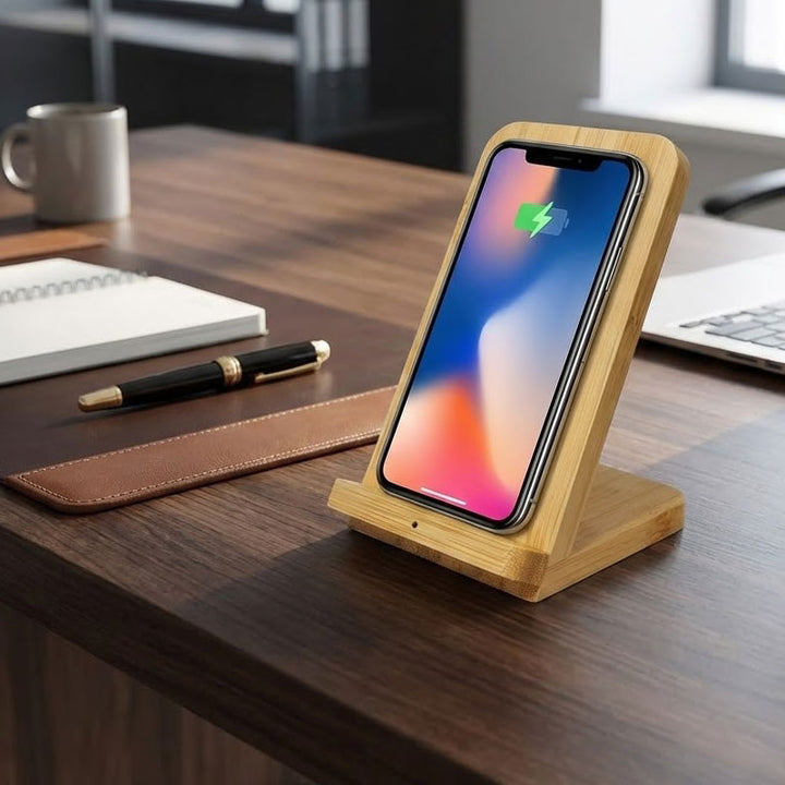 מעמד טעינה אלחוטי מהיר מבמבוק 15W